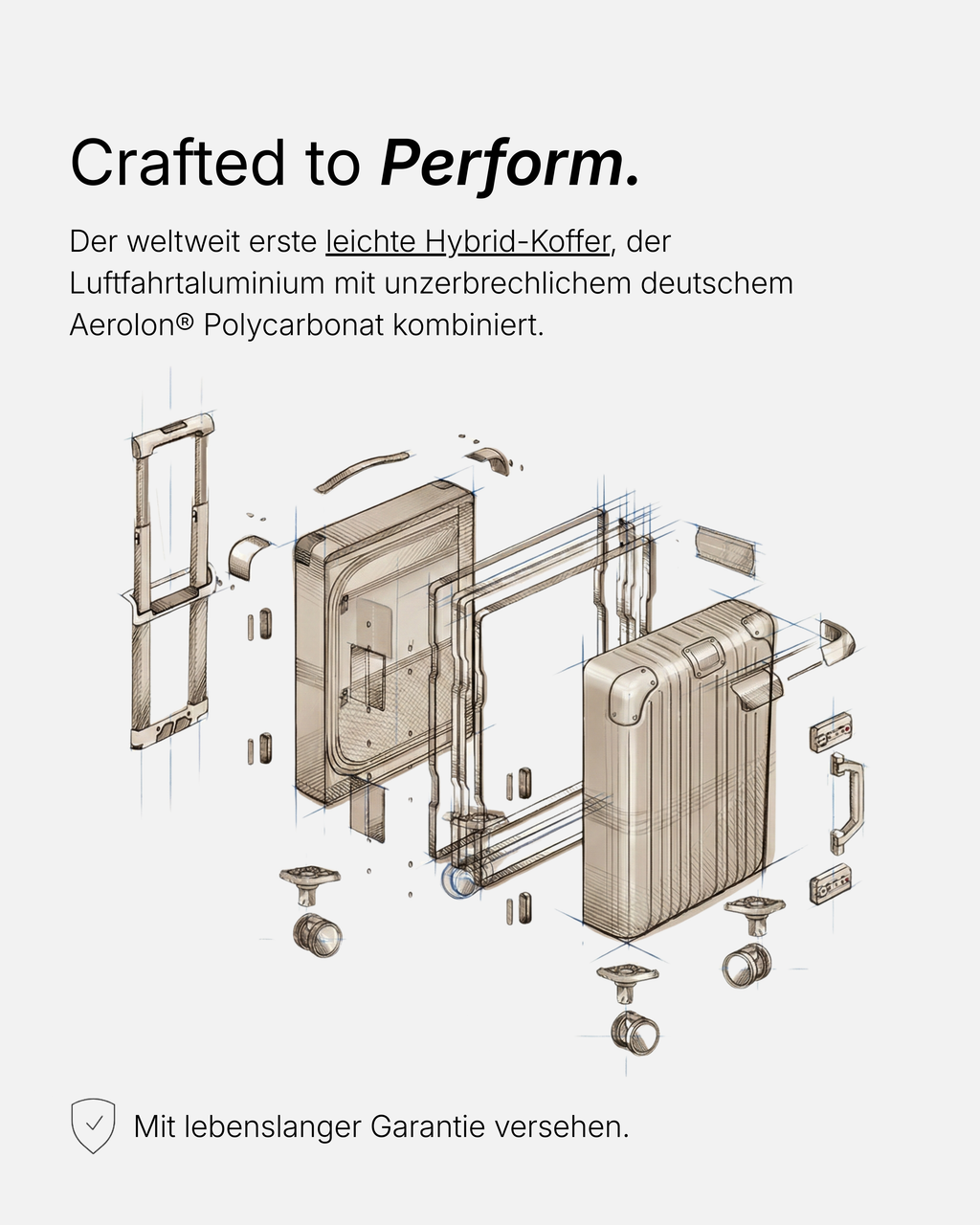 Aeon Aluminium Koffer