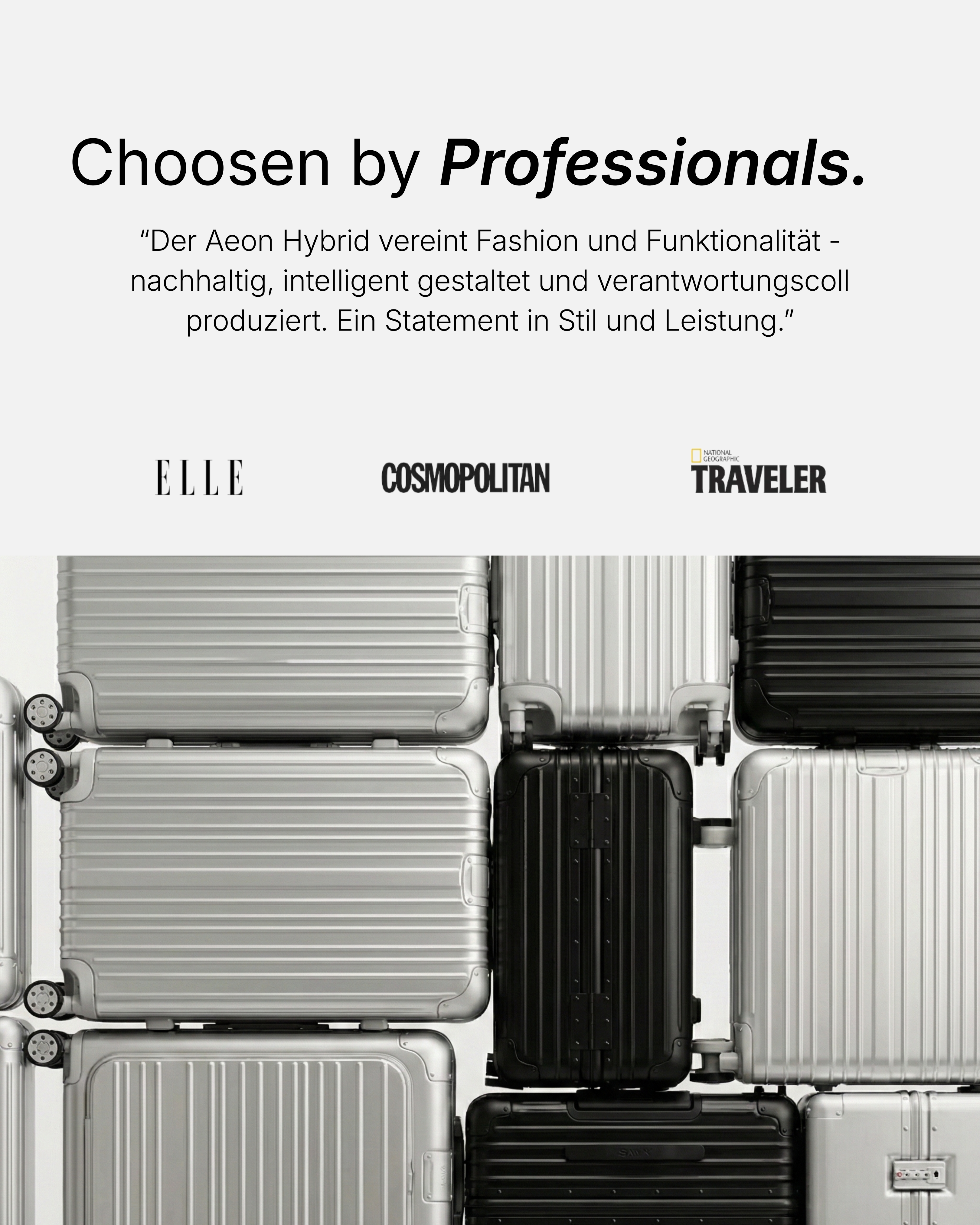 Aeon Aluminium Koffer