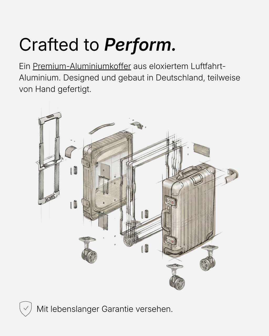 Cabin Aluminium Koffer