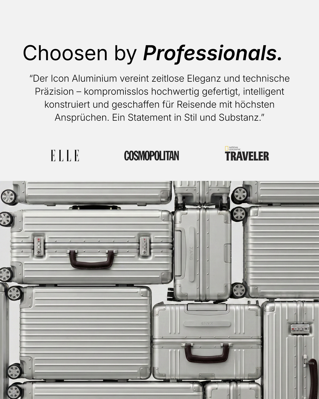 Icon Aluminium Koffer