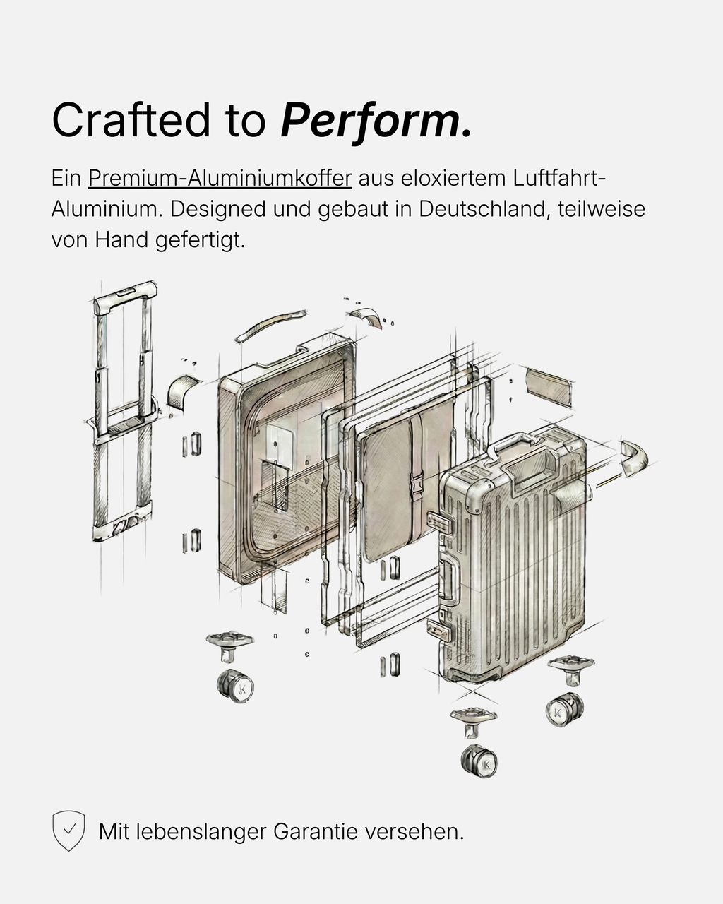 Treva Aluminium Koffer