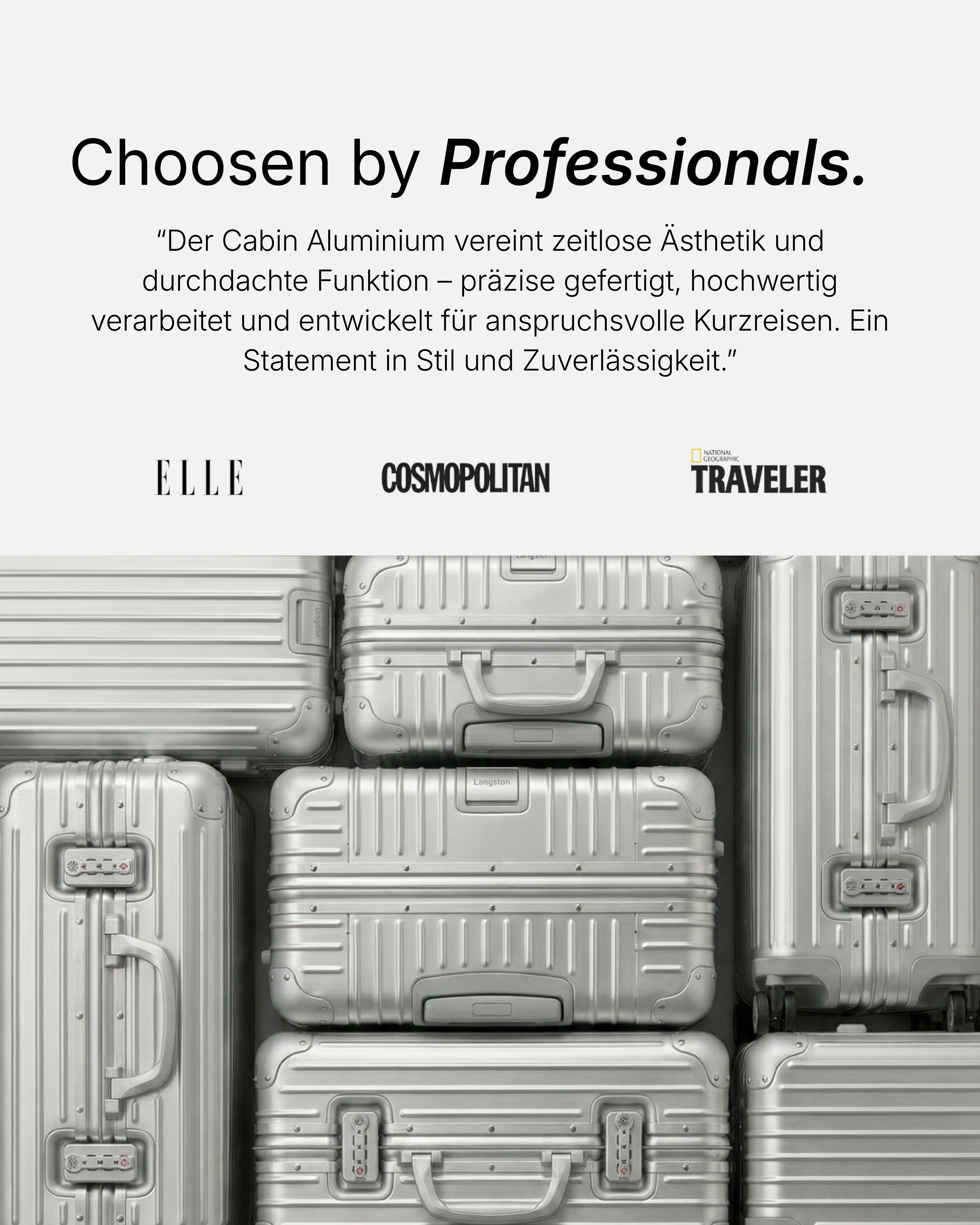 Cabin Aluminium Koffer