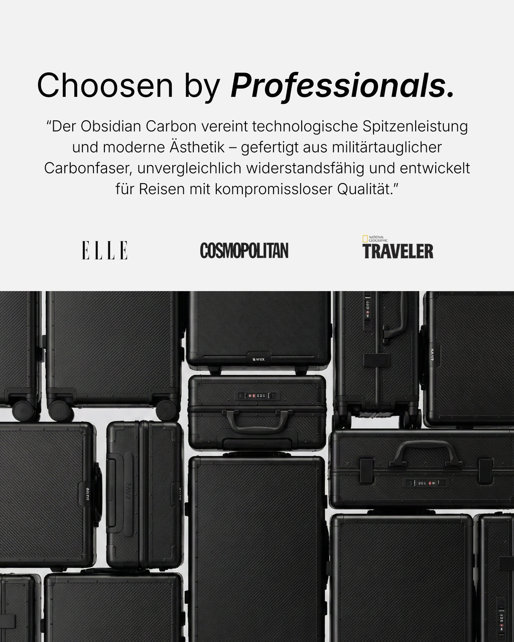 Carbonfaser Reisekoffer