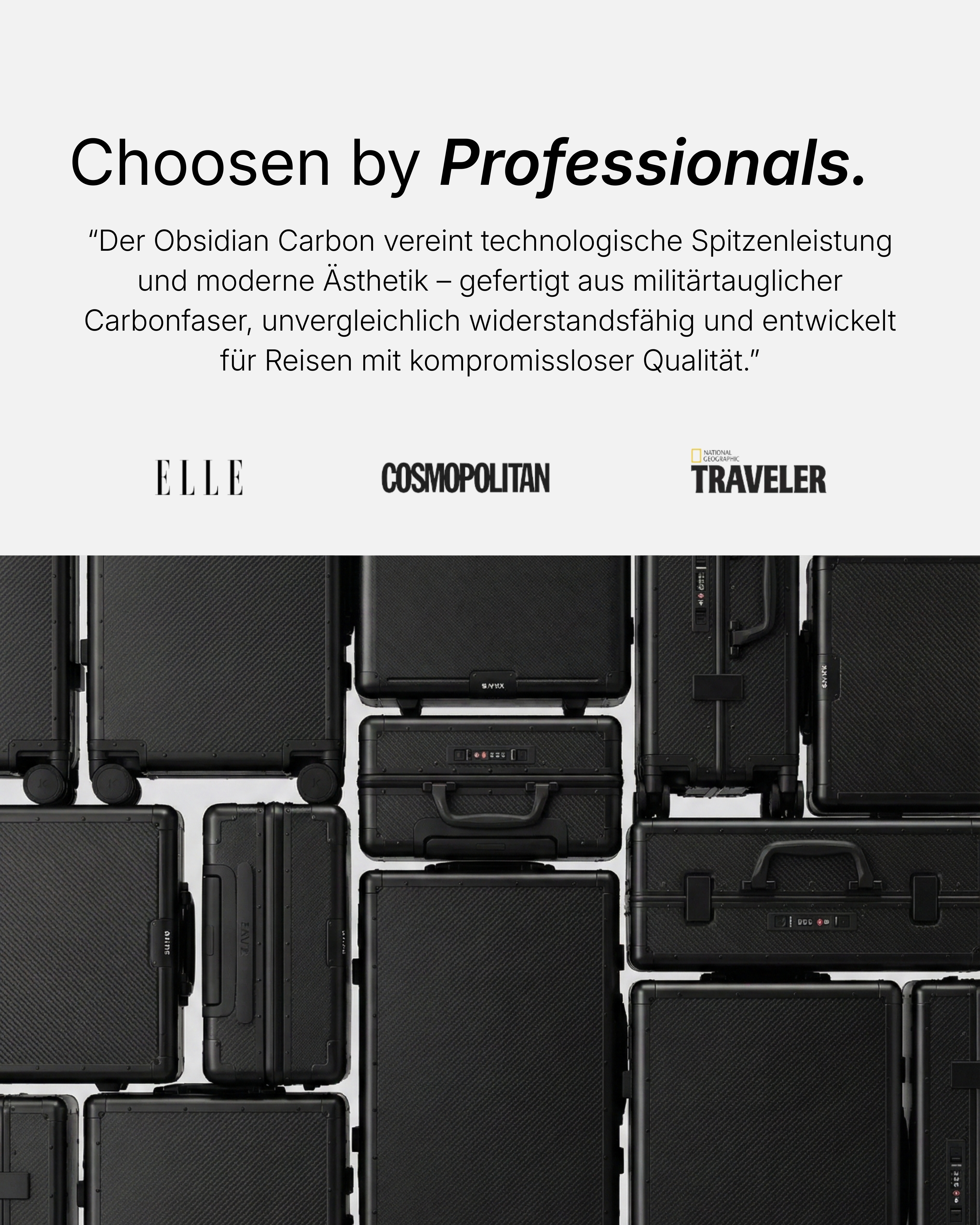 Carbonfaser Reisekoffer