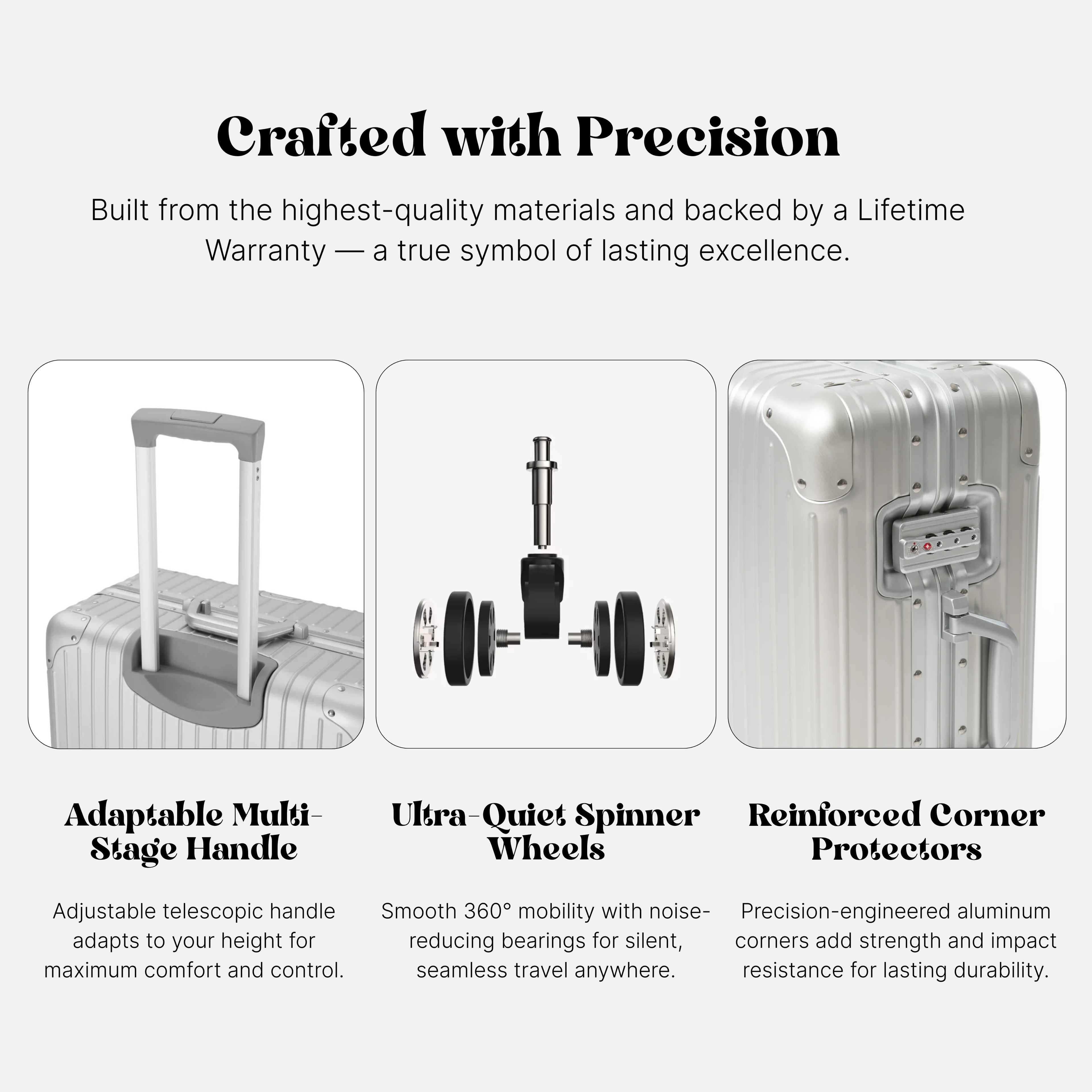 Cabin 3-teiliges Kofferset