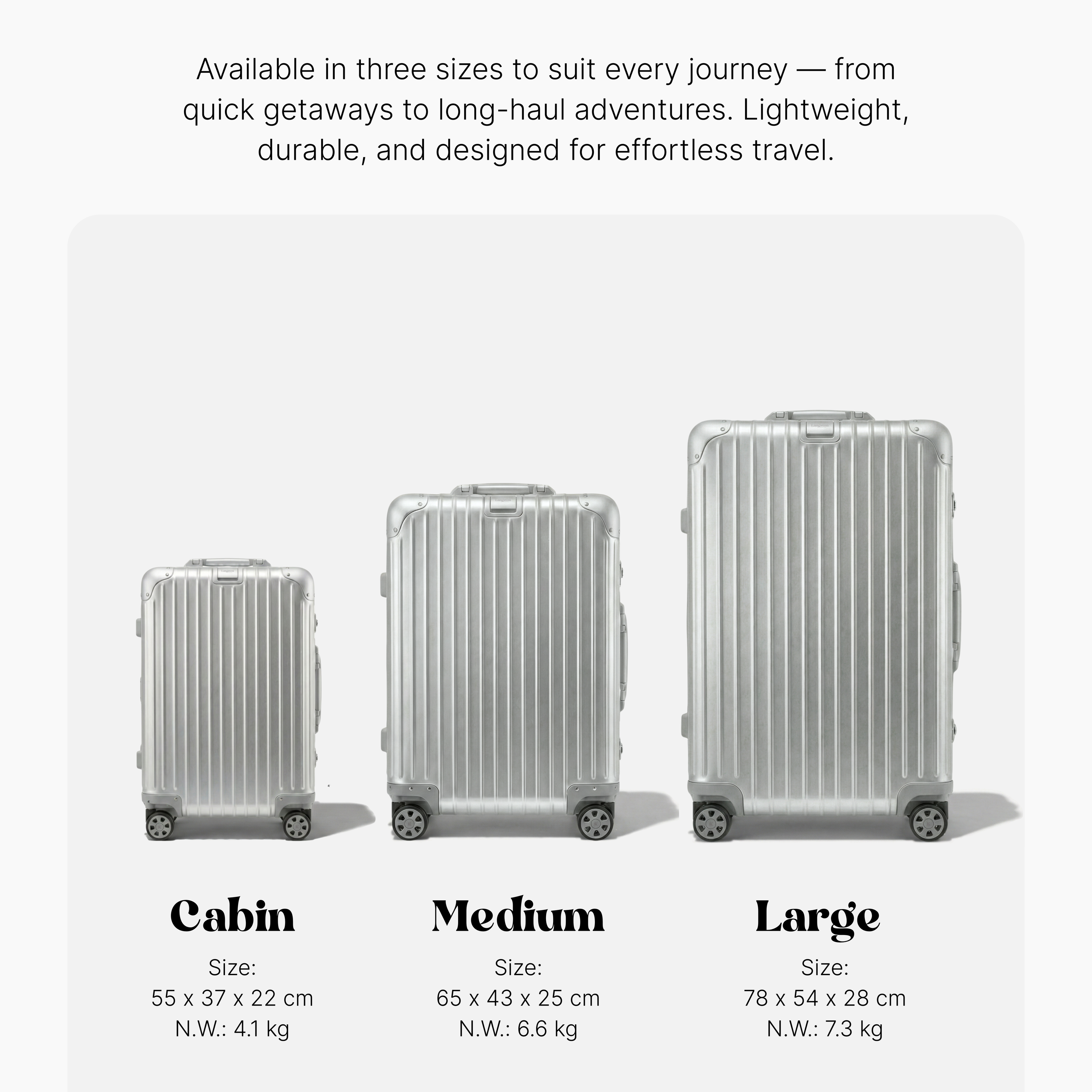 Cabin 2-teiliges Kofferset